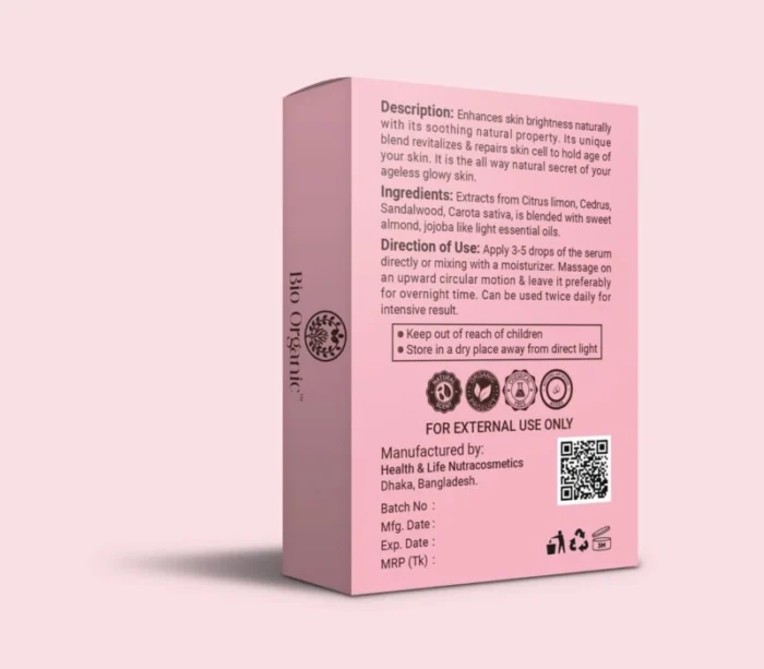 Bio Organic Glowing Serum – 30ml - Image 2