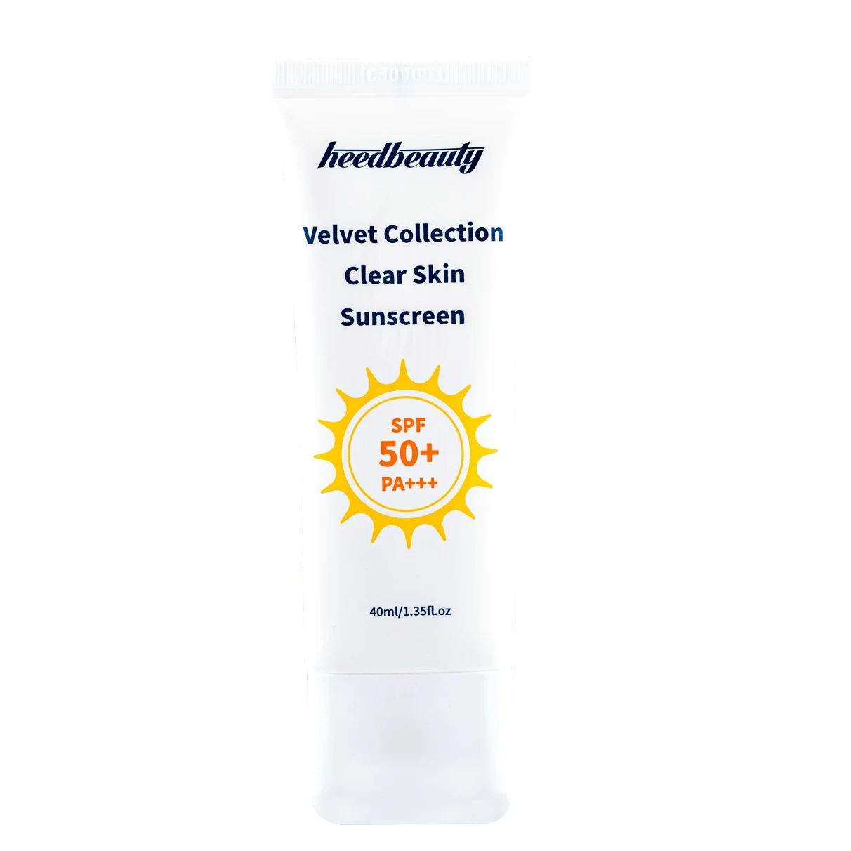 Heedbeauty-Velvet-Collection-Clea-R-Skin-Sunscreen-Spf-50 (1) Heedbeauty Velvet Collection Clear Skin Sunscreen Spf 50+++ (40ml) - Image 1