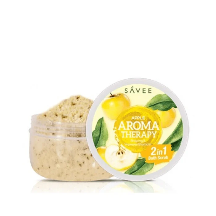 SAVEE APPLE AROMATHERAPY 2 IN 1 BATH SCRUB 180g - Image 2