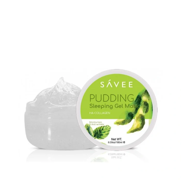 SAVEE PUDDING SLEEPING GEL MASK HA COLLAGEN 180g - Image 2
