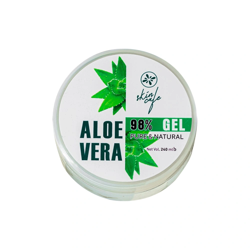 Skin-Cafe-Aloe-Vera-Gel-min Skin Cafe Pure & Natural Aloe Vera gel 98% - Image 1