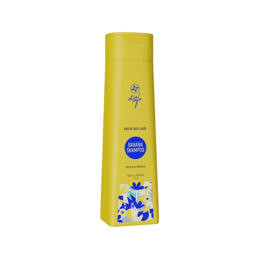 Skin-Cafe-End-of-Dull-Hair-Banana-Shampoo-with-Egg-Protein-250ml-2-min Skin Cafe End of Dull Hair Banana Shampoo with Egg Protein – 250ml - Image 1