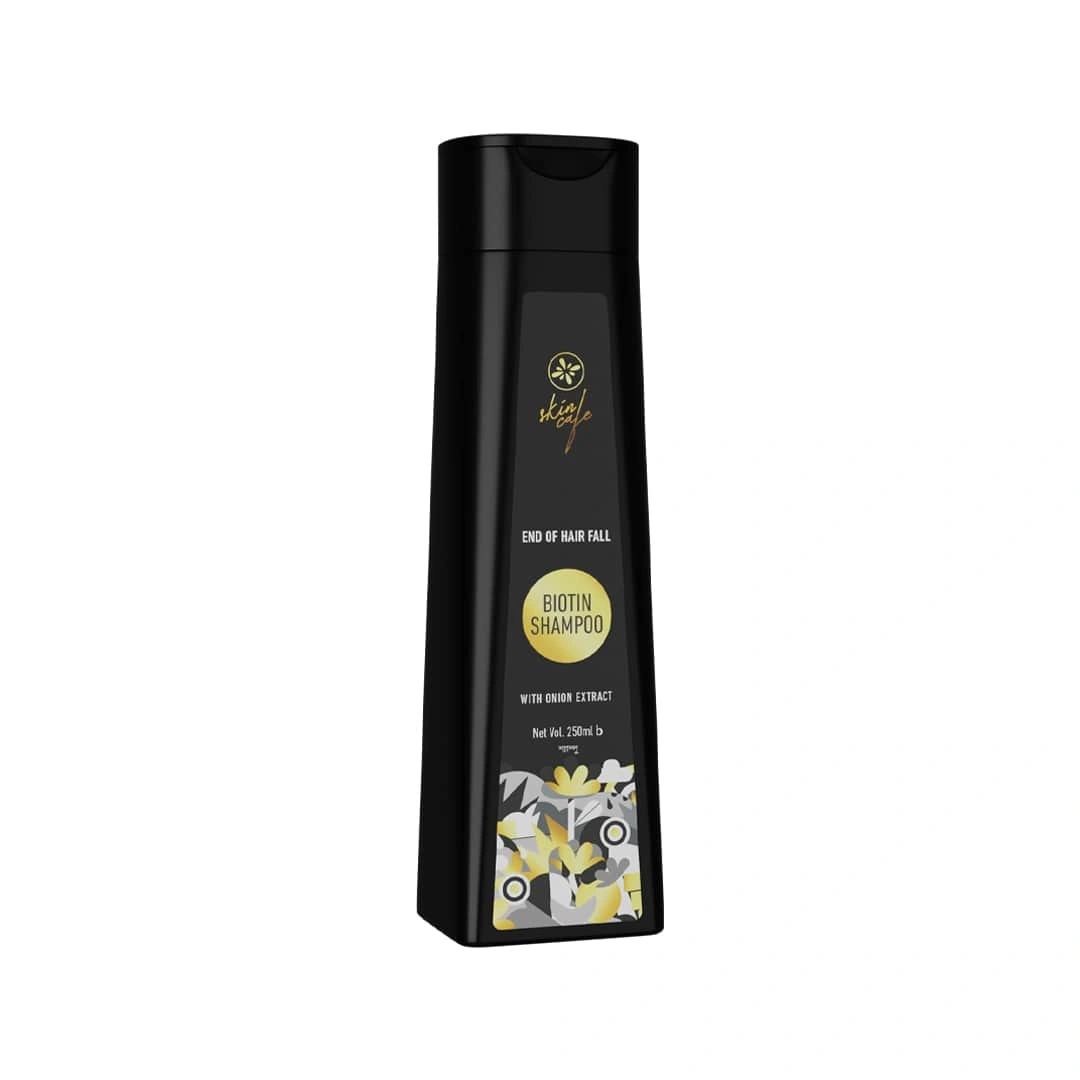 Skin-Cafe-End-of-Hair-Fall-Biotin-Shampoo-with-Onion-Extract-250ml-2-1-min Skin Cafe End of Hair Fall Biotin Shampoo with Onion Extract – 250ml - Image 1